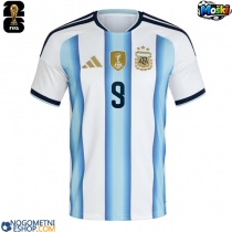 Moški Nogometni dresi Argentina Julian Alvarez #9 Domači SP 2026 Kratek Rokav